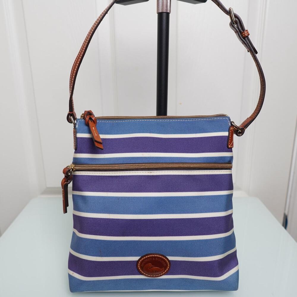 Dooney & Bourke Striped Crossbody Bag Small